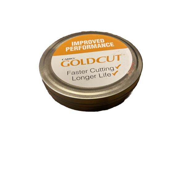 Carbo Gold Cut-Off Wheel 4 1/2 X .045 X 7/8 13,580 Max RPM 8 Count - Picture 2 of 3